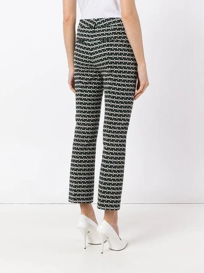 Shop Dorothee Schumacher Printed Cropped Trousers