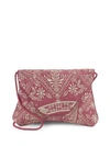 ANTIK BATIK Embroidered Crossbody Bag,0400094339536