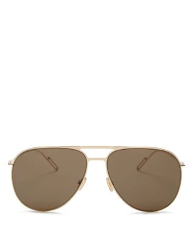 Dior Men's 0205/s Aviator Sunglasses, 59mm In Gold