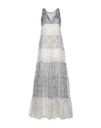 Pierre Balmain Long Dresses In White