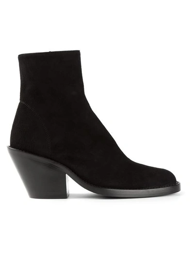 Shop Ann Demeulemeester Heeled Ankle Boots