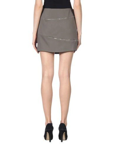 Shop Jay Ahr Mini Skirt In Lead