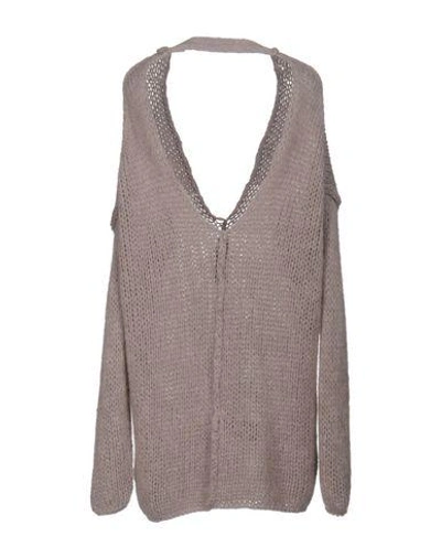 Shop Isabel Benenato Sweater In Light Brown