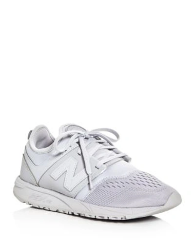 Shop New Balance Women's 247 Lace Up Sneakers In Cosmic Sky White