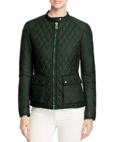 Belstaff Randall Quilted Jacket In British Racing Green