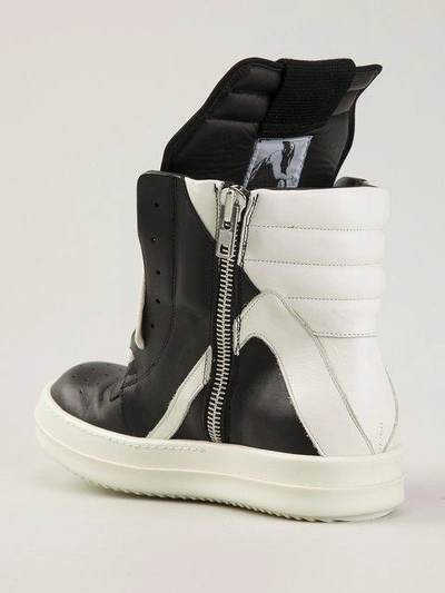 Shop Rick Owens 'geobasket' Sneakers