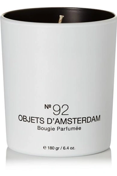 Shop Marie-stella-maris No.92 Objets D' Amsterdam Scented Candle, 180g In Colorless