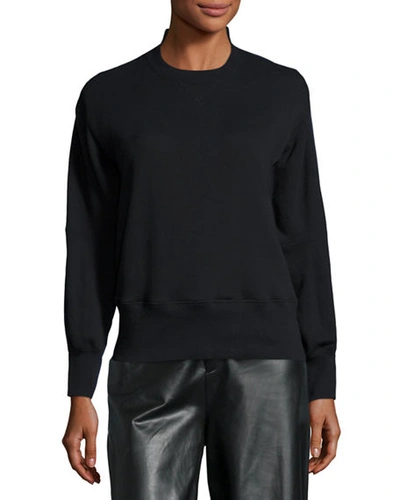 Sacai Combo Sweater Shirt, Black