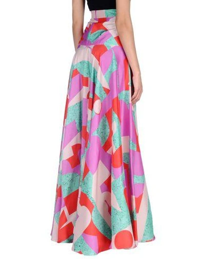 Shop Roksanda Maxi Skirts In Light Pink