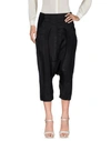 RICK OWENS Cropped trousers & culottes