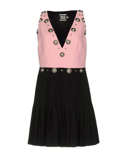 Fausto Puglisi Short Dresses In Black