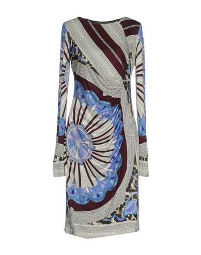 Emilio Pucci Knee-length Dress In Maroon