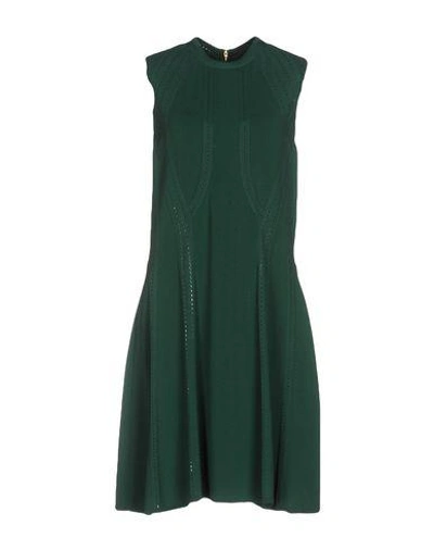 Elie Saab Short Dress In Green