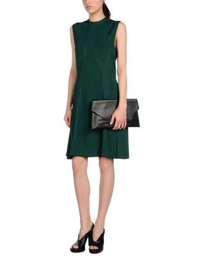 Shop Elie Saab Short Dress In Green