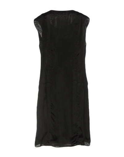 Shop Balenciaga Short Dress In Black