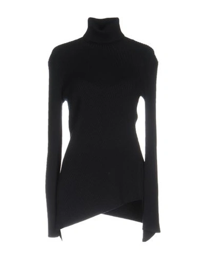 Balenciaga Polo Neck In Dark Blue