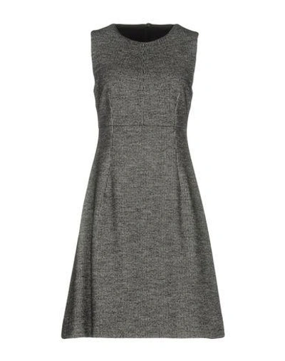 Dolce & Gabbana Short Dress In Grey