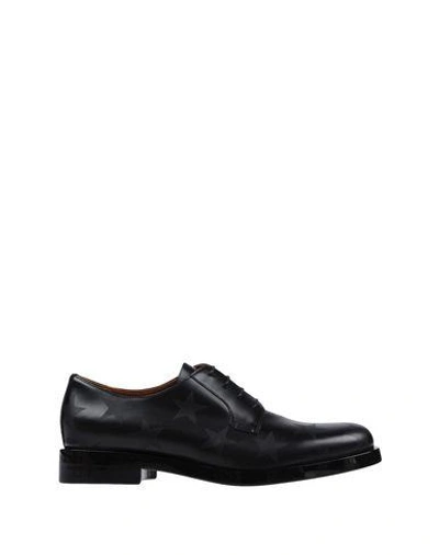Shop Valentino Lace-up Shoes In Black