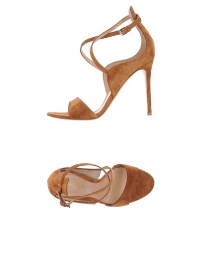 Gianvito Rossi Sandals In Brown