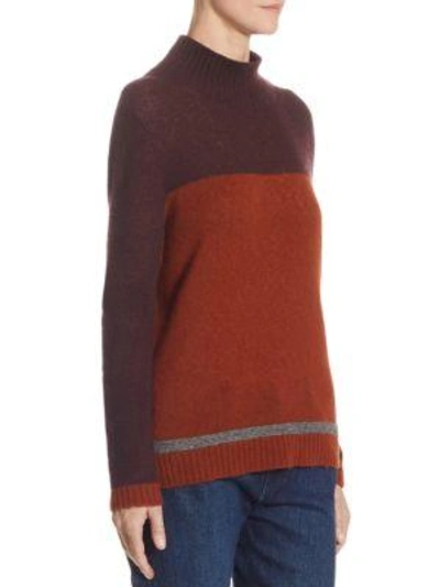 Shop Loro Piana Cashmere & Silk Sweater In Walnut