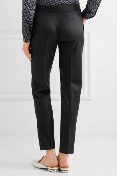 Shop Stella Mccartney Vivian Wool-twill Tapered Pants