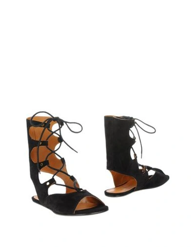 Chloé Sandals In Black