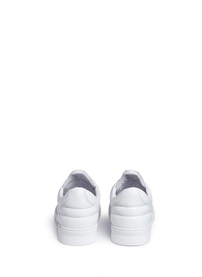 Shop Filling Pieces 'low Top' Leather Sneakers