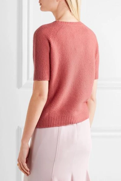 Shop Max Mara Alaska Cashmere And Silk-blend Sweater