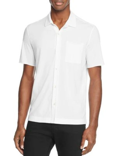 Atm Anthony Thomas Melillo Cuban Short-sleeve Button-front Shirt, White