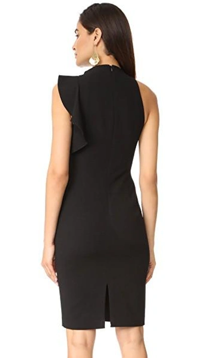 Shop Black Halo Pabla Sheath Dress In Black