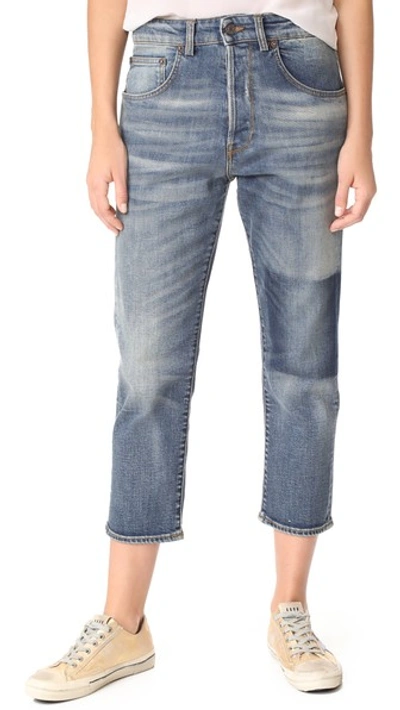 6397 Shorty Jeans In Patch Blue