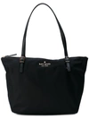 Kate Spade Logo Print Tote Bag - Black