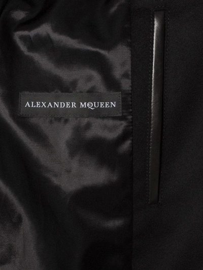 Shop Alexander Mcqueen Black Blouson Jacket