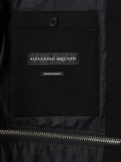 Shop Alexander Mcqueen Wool Cashmere Field Jacket