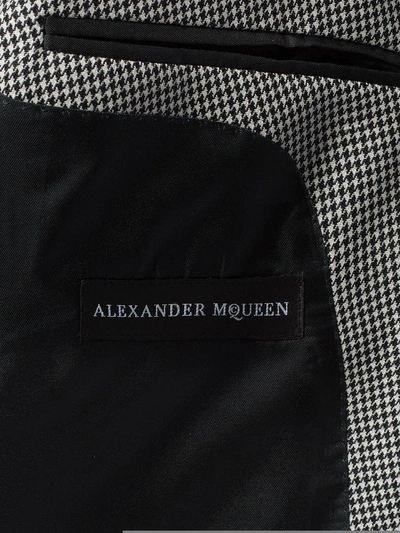 Shop Alexander Mcqueen Dogtooth Amq Shoulder Jacket