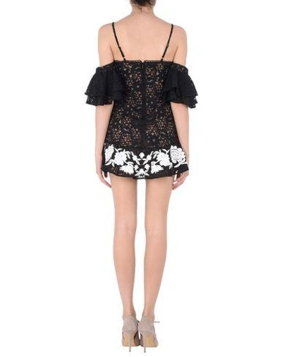 Shop For Love & Lemons Short Dresses In Black