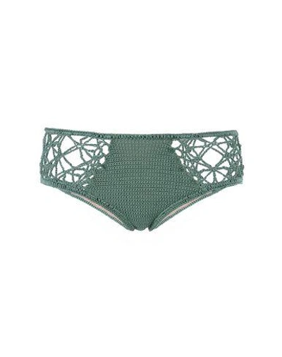 Shop Anna Kosturova Bikini In Green