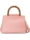 Gucci Nymphea Small Bamboo-handle Tote Bag In Pink