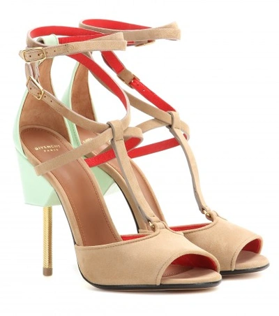 Shop Givenchy Marzia Sandals In Llue