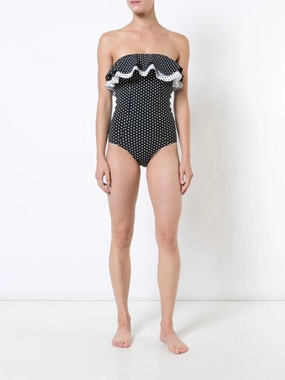 Shop Lisa Marie Fernandez Sabine Ruffled Swimsuit