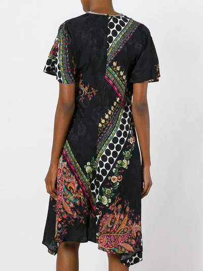 Shop Etro Printed V-neck Dress