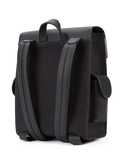 Shop Valas Micro Voyager Backpack In Black