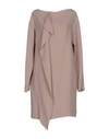 Msgm Short Dress In Pale Pink