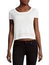 ALICE AND OLIVIA ESTER BEADED TOP,0400094989133