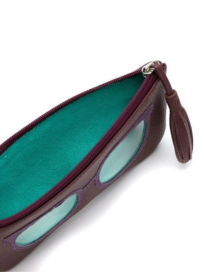 Shop Sarah Chofakian Glasses Case In Red