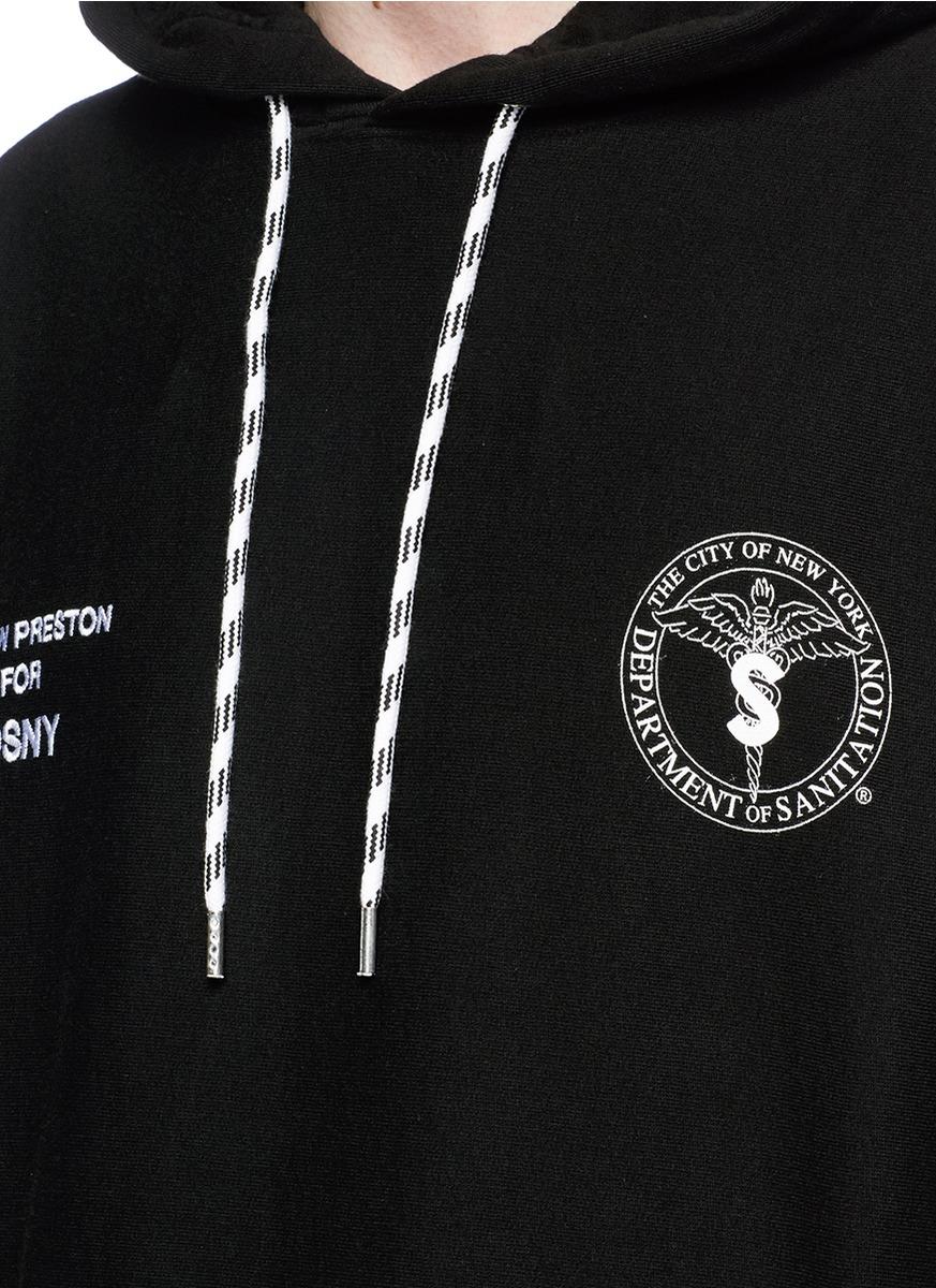 Heron Preston Black Dsny Edition 'uniform' Hoodie | ModeSens