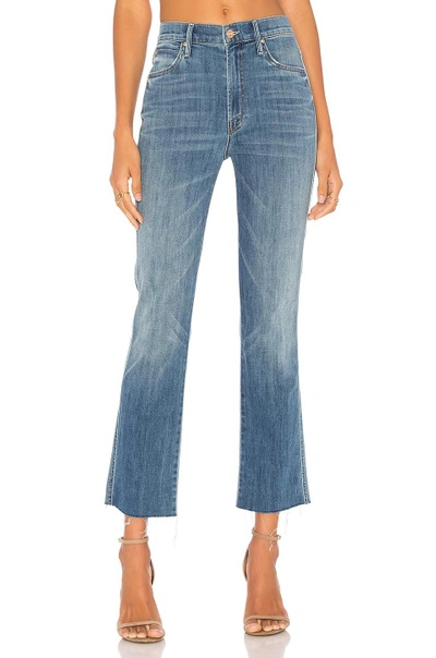 Mother Rascal Frayed Ankle Jeans In Lucky Strike | ModeSens