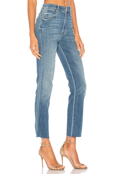 Mother Rascal Frayed Ankle Jeans In Lucky Strike | ModeSens