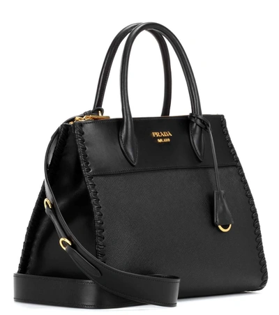 Shop Prada Paradigme Saffiano Leather Handbag