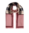 BURBERRY Horseferry Check Contrast Border Scarf